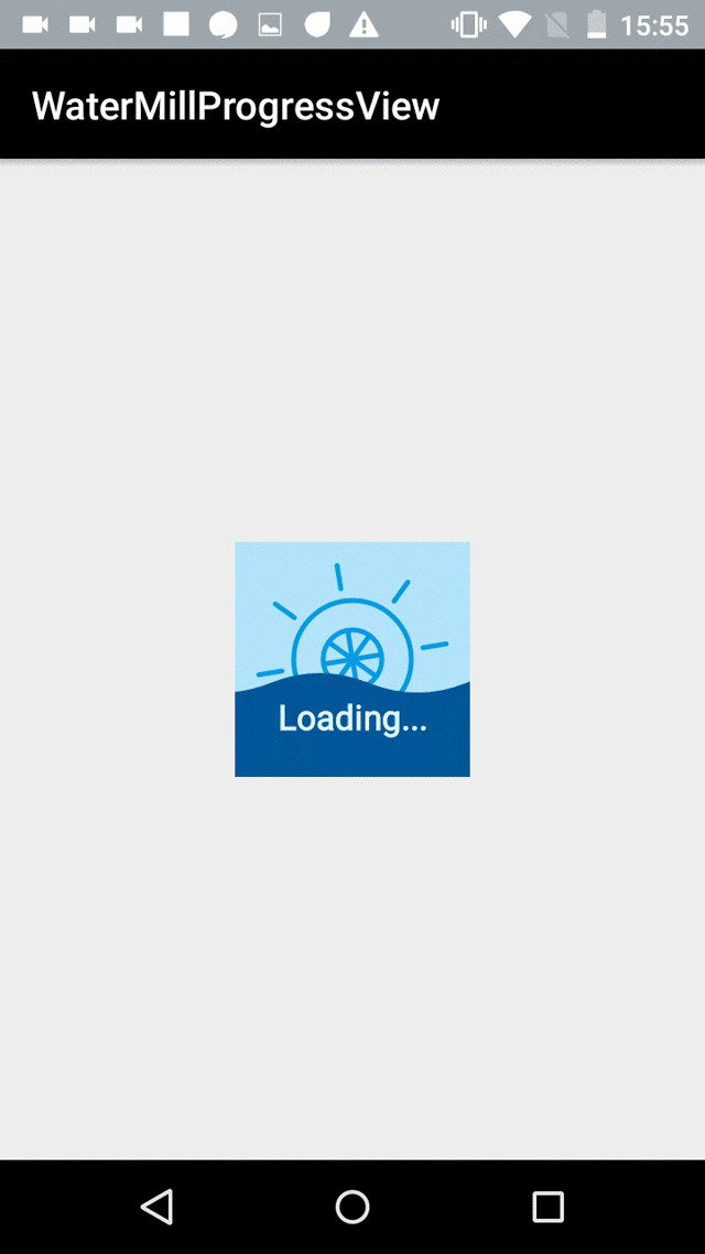 GitHub - JavierGonzal/WaterMillProgressView: Water Mill Progress View